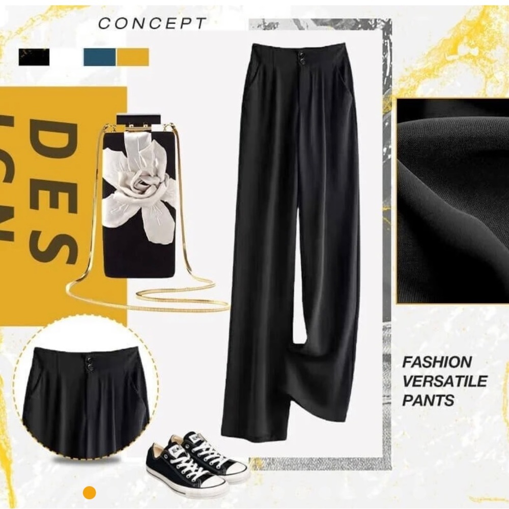 Woman's Casual Full-length Loose Pants, S